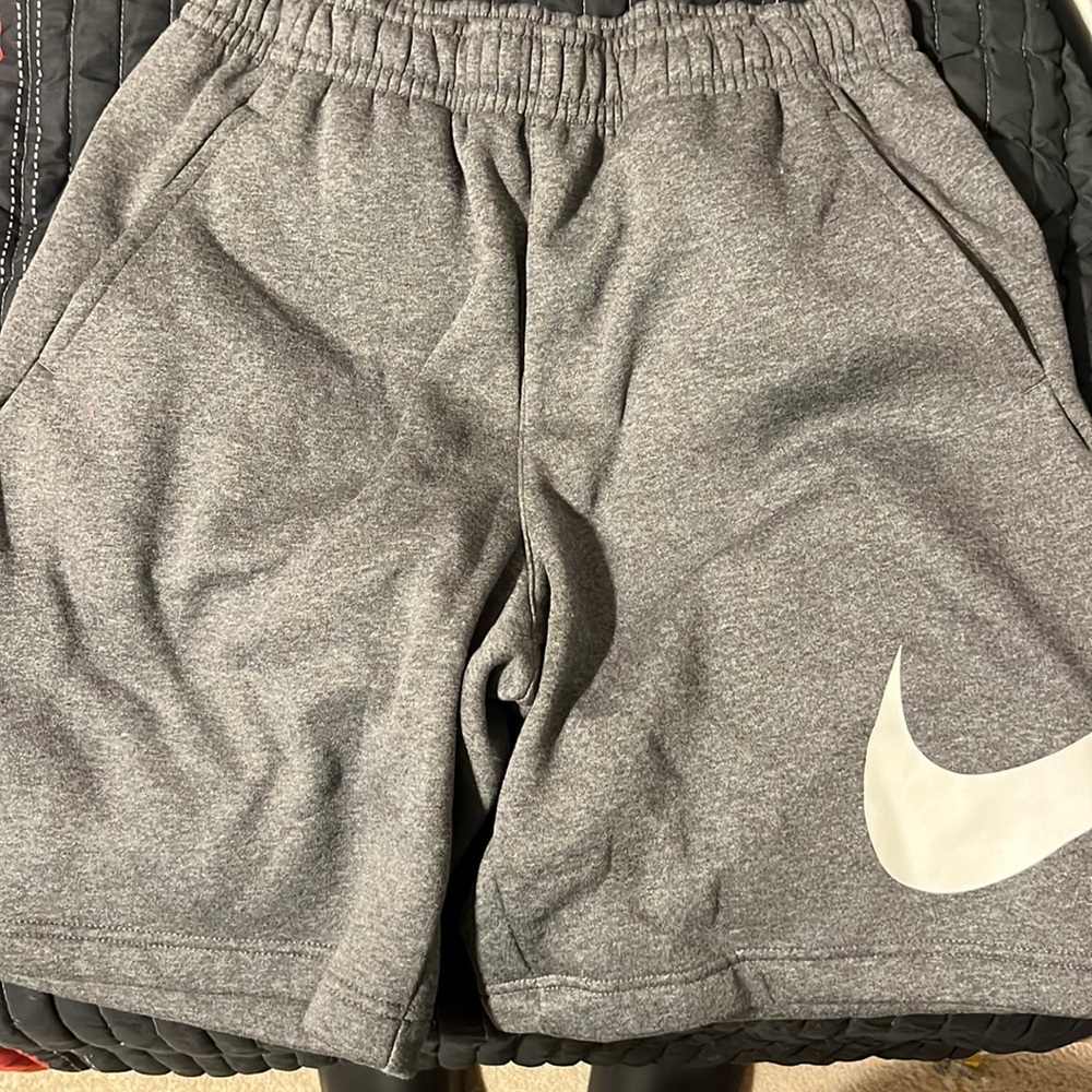 Gray Nike shorts